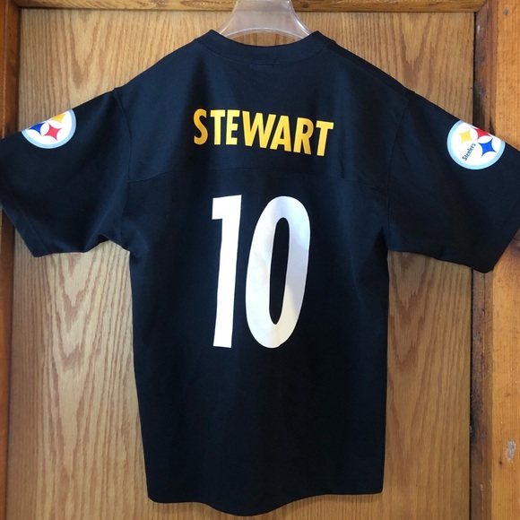 Kids Pittsburgh Steelers NFL Stewart #10 Jersey L - Picture 1 of 8